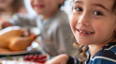 teaching kids mindful eating during the holidays
